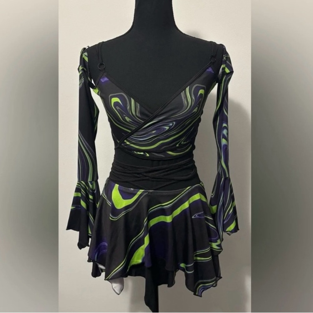 Metamorphosis Rave Skirt Set Small